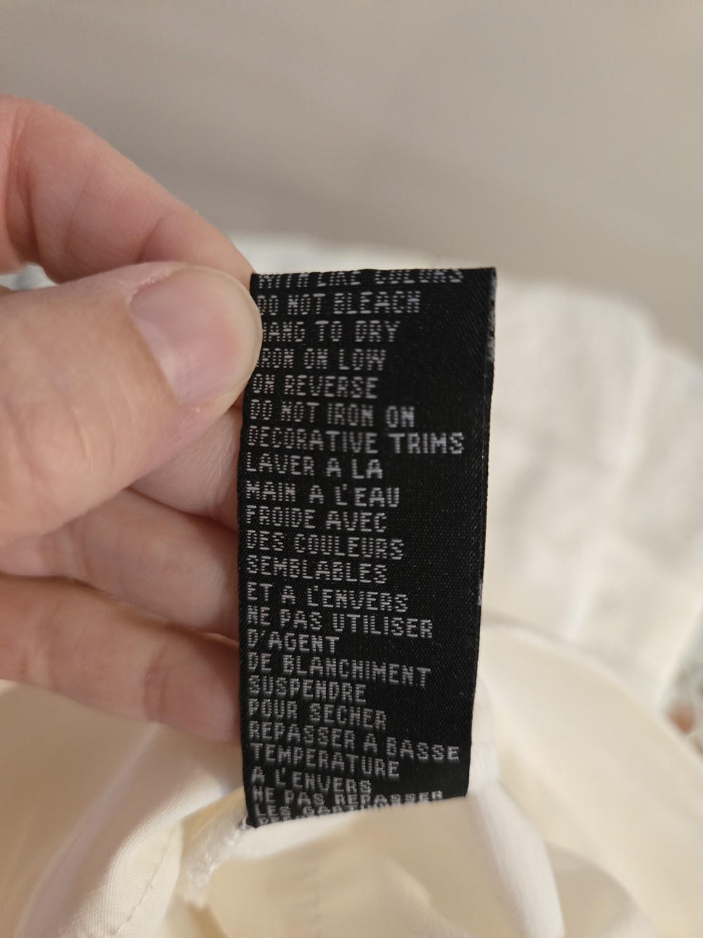 le chateau Ivory Beaded Fringed Cocktail Dress - Picture 10 of 11